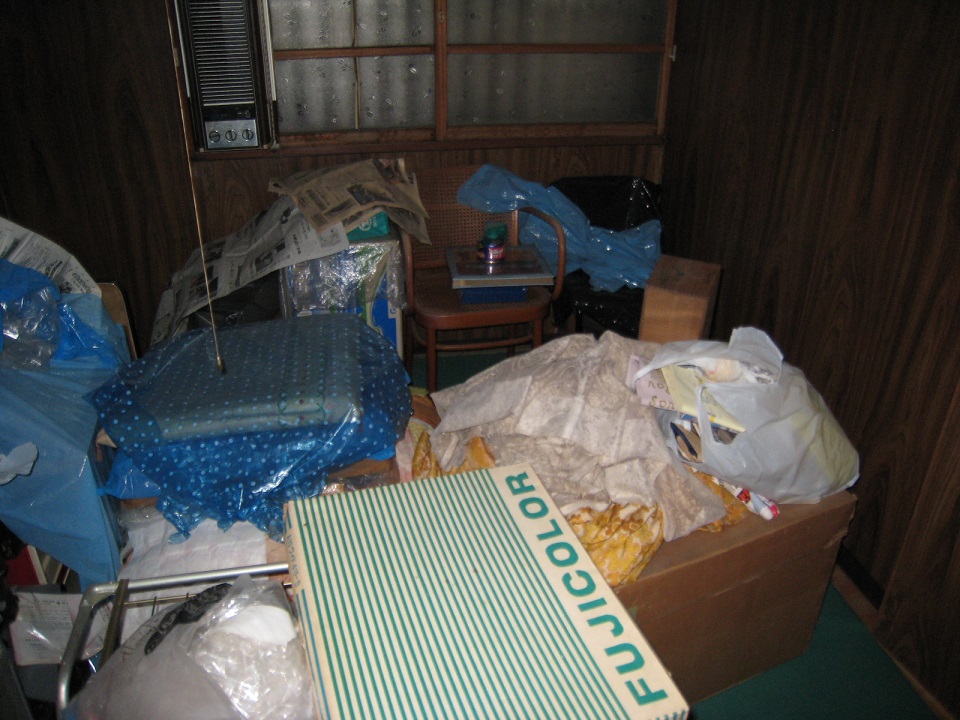 不用品 回収処分-前 空家整理清掃