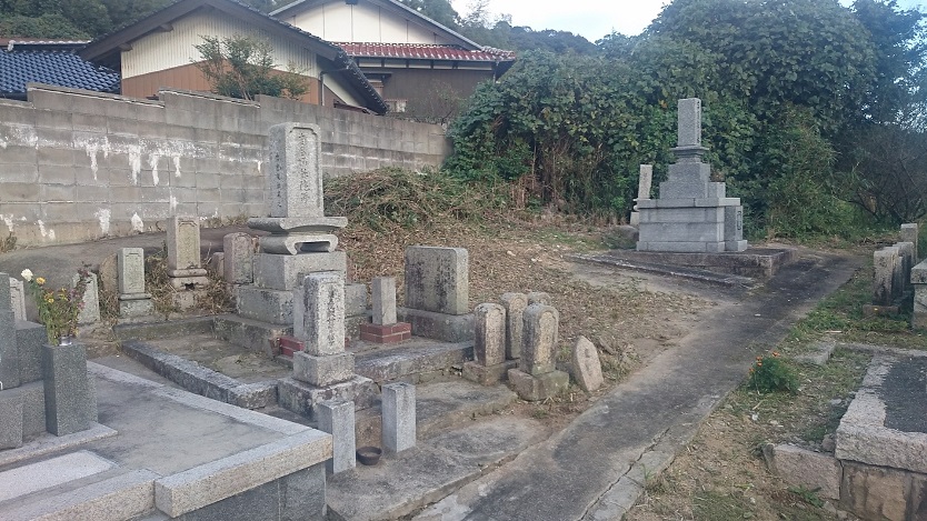 お墓清掃